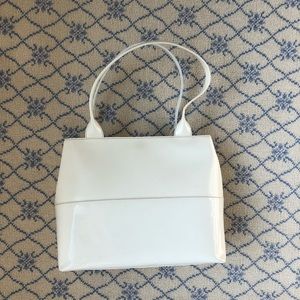 White Patent Leather Kate Spade Purse